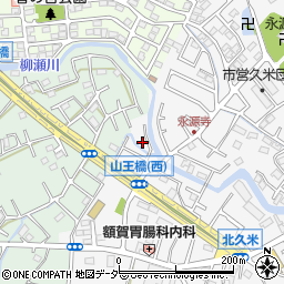 埼玉県所沢市久米2209-1周辺の地図