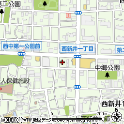 セブンイレブン足立西新井６丁目店周辺の地図