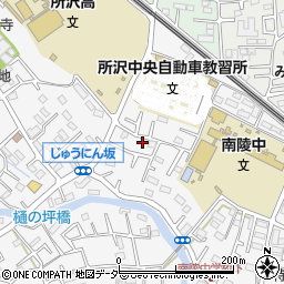 埼玉県所沢市久米1462-5周辺の地図