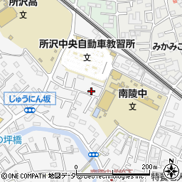 埼玉県所沢市久米1469-6周辺の地図