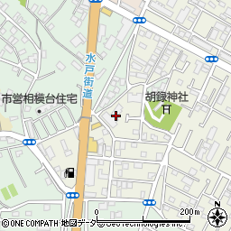 シャリエ松戸周辺の地図