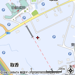 成田空港駐車場　ＵＳＡパーキング周辺の地図