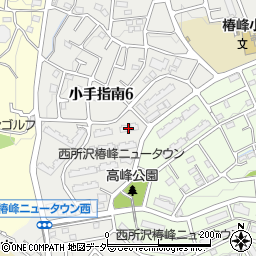 西所沢椿峰ニュータウン１０７街区４号棟周辺の地図
