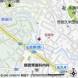 埼玉県所沢市久米1381-31周辺の地図