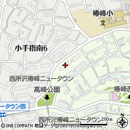 西所沢椿峰ニュータウン１０５街区２号棟周辺の地図