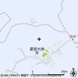 千葉県香取郡多古町桧木周辺の地図