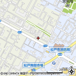 千葉県松戸市胡録台167-3周辺の地図