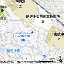 埼玉県所沢市久米1466-5周辺の地図