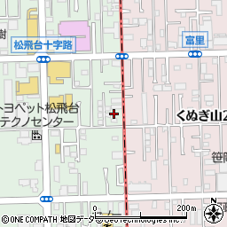 千葉県松戸市松飛台329-3周辺の地図