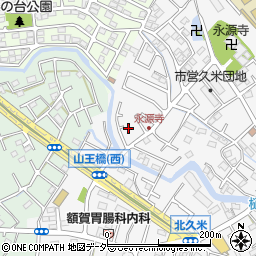 埼玉県所沢市久米1381-29周辺の地図