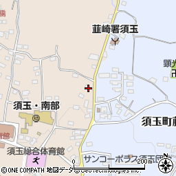 山梨県北杜市須玉町大蔵645-2周辺の地図