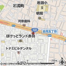 赤羽岩渕病院（福寿会）周辺の地図