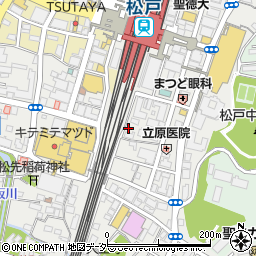 千葉県松戸市松戸1302周辺の地図