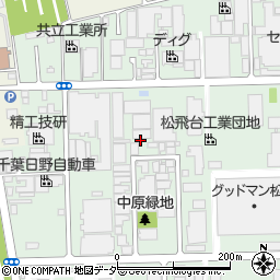 千葉県松戸市松飛台288周辺の地図