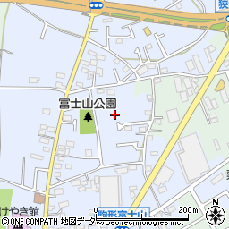 東京都瑞穂町（西多摩郡）駒形富士山周辺の地図