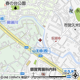 埼玉県所沢市久米2209-7周辺の地図