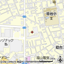 千葉県松戸市稔台3丁目2周辺の地図