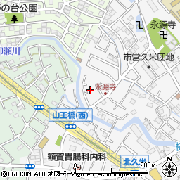 埼玉県所沢市久米1381-14周辺の地図