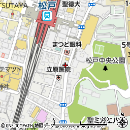 千葉県松戸市松戸1295周辺の地図