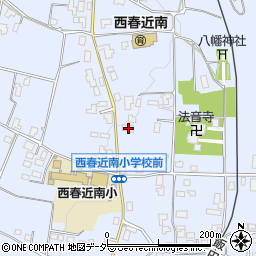 長野県伊那市西春近諏訪形8721-1周辺の地図