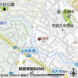 埼玉県所沢市久米1380-10周辺の地図