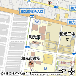 埼玉県和光市広沢周辺の地図