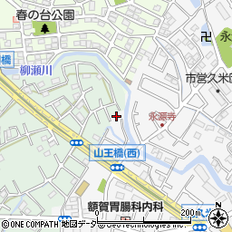 埼玉県所沢市久米2209-6周辺の地図