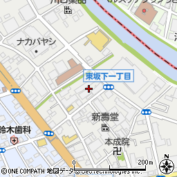 東京都板橋区東坂下周辺の地図