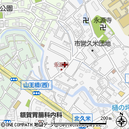 埼玉県所沢市久米1379-10周辺の地図