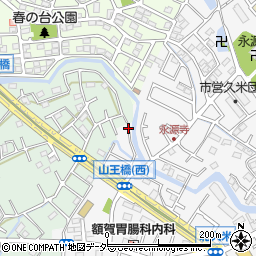埼玉県所沢市久米2209-13周辺の地図