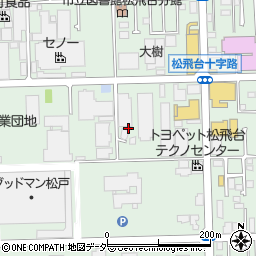 千葉県松戸市松飛台318周辺の地図