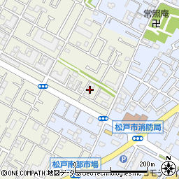 千葉県松戸市胡録台167-8周辺の地図