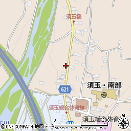 山梨県北杜市須玉町大蔵863-6周辺の地図