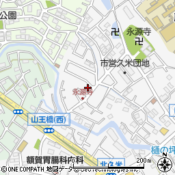 埼玉県所沢市久米1372-20周辺の地図