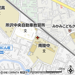 埼玉県所沢市久米1493-2周辺の地図