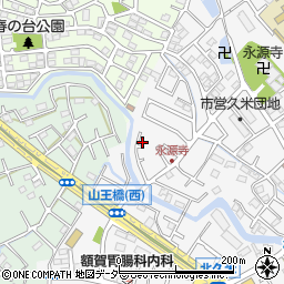 埼玉県所沢市久米1381-11周辺の地図
