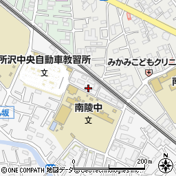 埼玉県所沢市久米1496-2周辺の地図