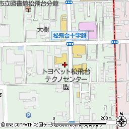千葉県松戸市松飛台323周辺の地図