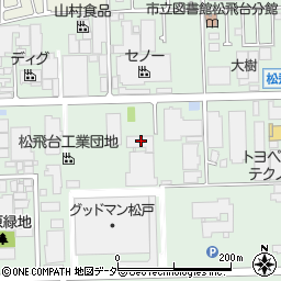 千葉県松戸市松飛台278周辺の地図