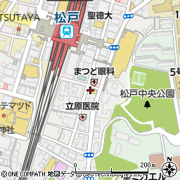 千葉県松戸市松戸1293周辺の地図