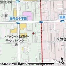 千葉県松戸市松飛台327-15周辺の地図