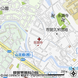 埼玉県所沢市久米1372-21周辺の地図