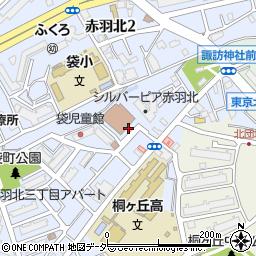 東京都北区赤羽北3丁目6周辺の地図