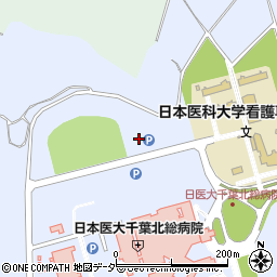 タイムズ日本医科大学千葉北総病院第２駐車場周辺の地図