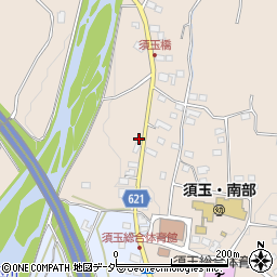 山梨県北杜市須玉町大蔵888周辺の地図