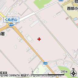 千葉県鎌ケ谷市初富周辺の地図