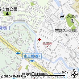 埼玉県所沢市久米1381-36周辺の地図