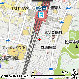 コスモ松戸ステーションビュー周辺の地図