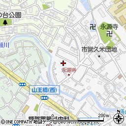 埼玉県所沢市久米1372-24周辺の地図