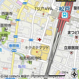 ケヅカダンスアカデミー松戸周辺の地図